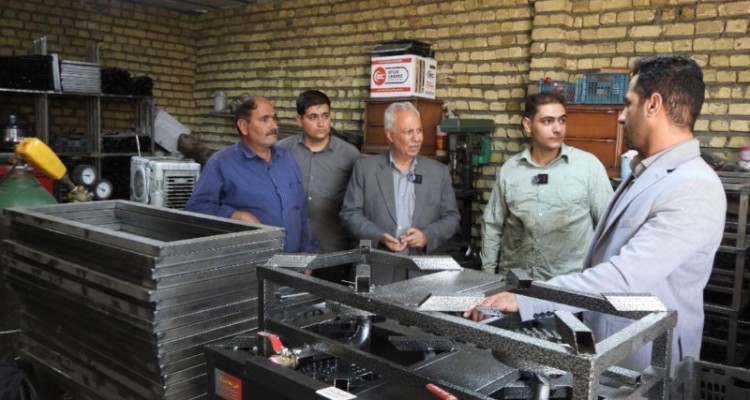 جوانان هرسین با تولید اجاق گاز اشتغال‌آفرینی می‌کنند