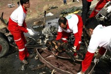 تصاویر دلخراش از حادثه جاده سلماس (16+) 