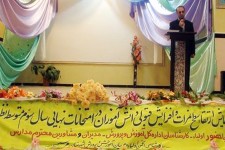 جلسه اولیادانش آموزان پسر پیرامون پیشرفت تحصیلی در هرسین