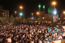 برگزاری مراسم یادواره شهدای بازی دراز در جوار حرم مطهر احمدبن اسحاق (ره )