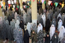 مراسم اعتکاف شهرستان هرسین