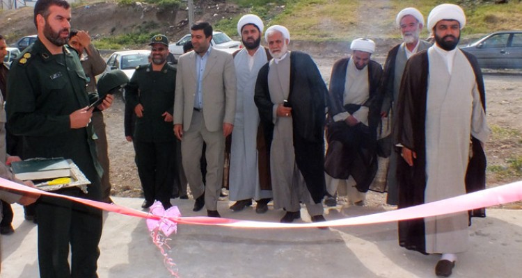 افتتاح مسجد انصارالحسین(ع)در روستای چغاکبود هرسین