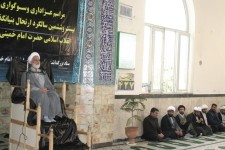 مراسم سالگرد ارتحال امام خمینی (ره)در مسجد آیت الله حجتی(ره) هرسین برگزار شد+تصویر
