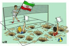 آبشار طنز کاربران بر زمین آمریکا 