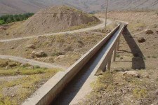 احداث كانال آبياري 1500متری با اعتبار3890میلیون ریال  در روستای الیاسوند سفلی هرسین