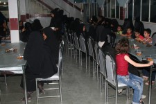 ضیافت افطاری 450نفر از مددجویان تحت حمایت بهزیستی شهرستان هرسین