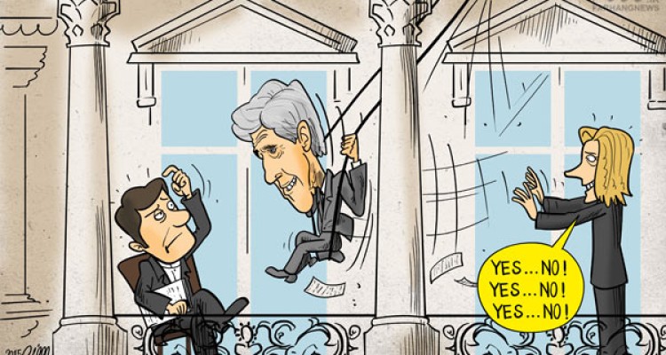 تاب بازی در بالکن هتل مذاکرات