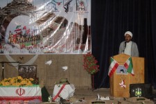 یادواره شهدای روحانی در هرسین برگزار شد