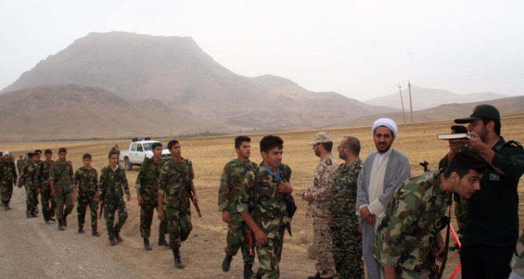 آغاز اولین روز از رزمایش بزرگ الی بیت المقدس در هرسین+تصویر