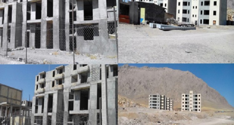 انتظار مساکن مهر هرسین برای تکمیل/ تبدیل یک شهر به قبرستانی از سازه های نیمه کاره