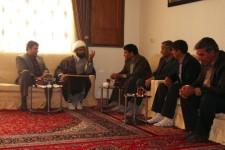 دیدار جامعه ورزش هرسین با خانواده پهلوان شهید مسعود دارابی