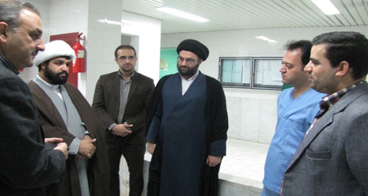 بازدید امام جمعه هرسین از بیمارستان 100 تختخوابی شهدای شهرستان