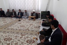 دیدار کارکنان و اساتید دانشگاه آزاد اسلامی هرسین با امام جمعه شهرستان 