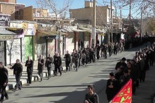 مراسم اربعین سرور و سالار شهیدان حضرت ابا عبدالله الحسین(ع)در هرسین برگزار می شود