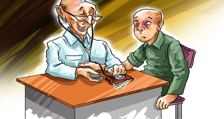 کاریکاتور/ پزشک پولکی!!!