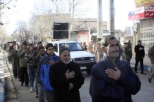 مراسم سوگواری رحلت پیامبر اعظم(ص) و شهادت امام حسن(ع) در هرسین+تصویر