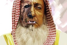 کاریکاتور آل سعود