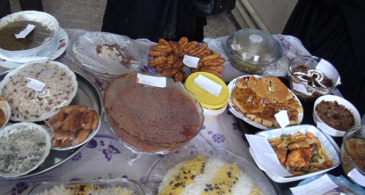 برگزاري جشنواره غذاهاي سالم و سنتي در روستاي چشمه كبود بخش مركزي هرسين
