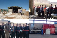 افتتاح 2 پروژه صنعتي در شهرستان هرسين با اعتباري بالغ بر26 ميليارد و پانصد ميليون ريال 