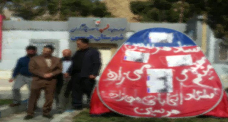 از شعار نویسی بر روی اموال ملت تا مظلوم نمایی یک کاندید غیر بومی در هرسین