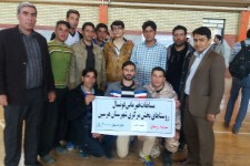 مسابقات فوتسال روستایی بخش مرکزی شهرستان هرسین در ایستگاه پایانی 