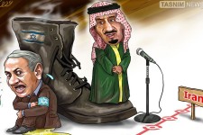 کاریکاتور/آمادگی همکاری عربستان با اسرائیل علیه ایران
