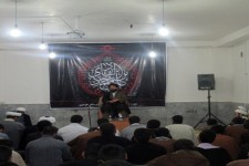 مراسم شهادت امام هادی(ع) در هرسین برگزار شد