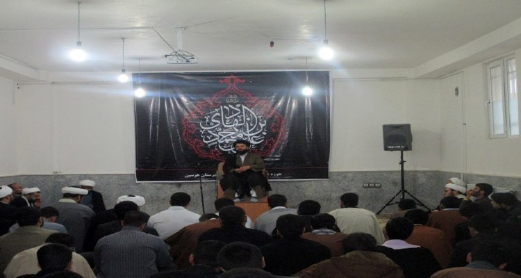 مراسم شهادت امام هادی(ع) در هرسین برگزار شد