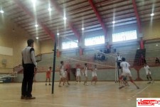 مسابقات والیبال قهرمانی نوجوانان استان در هرسین+تصویر