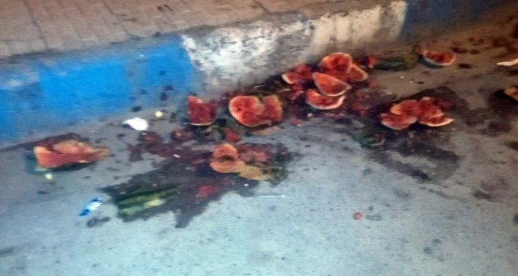 کام تلخ هرسین از بوی تند زباله ها/ خیابان هایی که رنگ و لعاب بی تدبیری گرفته اند