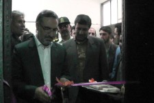 مراسم افتتاح سالن فرهنگ و هنر  ارشاد اسلامی شهرستان و نمایشگاه هنرهای تجسمی در هرسین