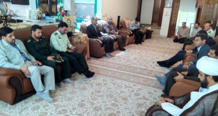 دیدار با خانوده معظم شهدا در هرسین