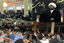 حال و هوای شهرستان هرسین در شب شهادت اول مظلوم عالم /هرسین غرق در ماتم علی(ع)+عکس و فیلم