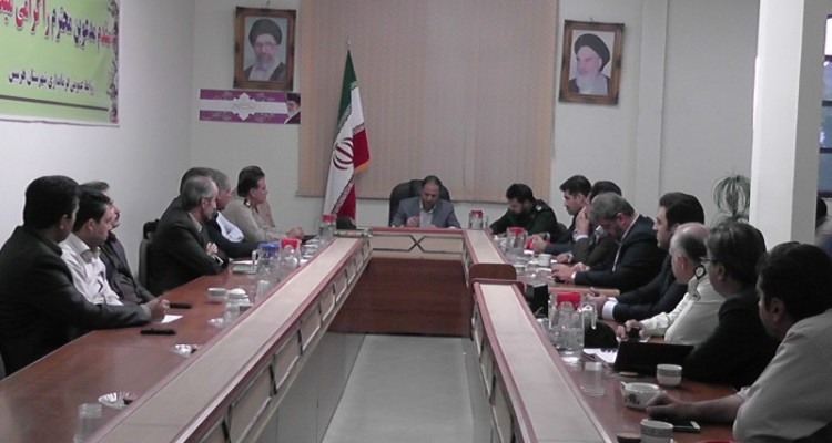 جلسه هماهنگی برنامه های هفته دفاع مقدس در هرسین برگزار شد