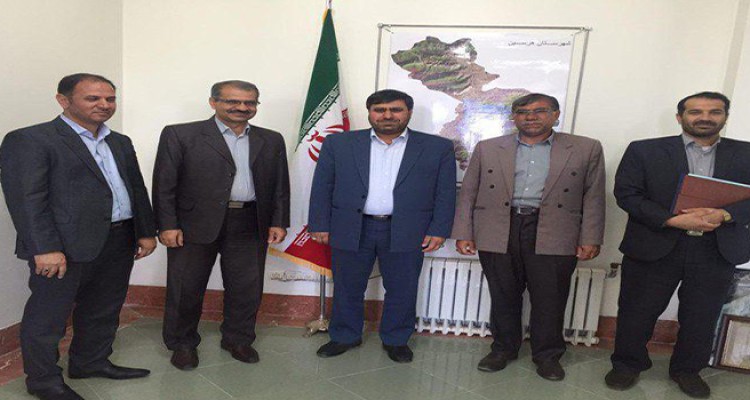 آيين توديع و معارفه رئيس اداره آبفار شهرستان هرسين برگزار شد