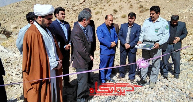 پروژه های آبخیزداری در شهرستان هرسین افتتاح شد