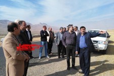 بازديد سرمايه گذاران آلماني به منظور تأسيس نيروگاه سيكل تركيبي از شهرستان هرسين 