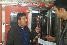 بازرسی از قصابی های هرسین و تذکر در خصوص ذبح غیر مجاز