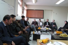 مراسم تودیع و معارفه ریاست جدید بیمارستان شهدای هرسین برگزار شد