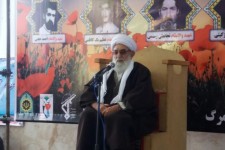 مراسم بزرگداشت آیت الله حجتی ویادواره شهدای روستای تمرگ +تصویر