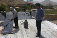 صرف هزینه 40میلیون ریالی جهت تعمیر مدرسه روستای فراش در هرسین