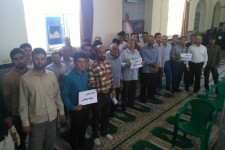 دومین مرحله رزمایش تذکر لسانی در هرسین با حضور گروه های طلایه دار بسیج برگزار شد