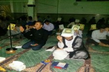 مراسم شب نوزدهم ماه رمضان در مساجد و حسینیه های هرسین برگزار شد