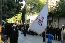 مراسم سینه زنی و عزاداری سالروز شهادت حضرت علی(ع) در هرسین