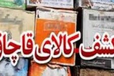 کشف 600 میلیون ریال کالای قاچاق در هرسین 