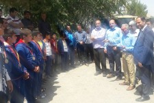 استقبال فرماندار هرسین از تیم قهرمان کشور