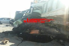 تصادف وحشتناک در محور هرسین به پلیسراه/دو راننده در دم جان باختند
