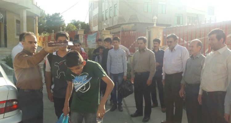 اعزام دانش آموزان هرسینی به اردوی کشوری بنیاد علوی