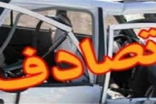 چهار مصدوم در واژگونی خودرو پراید در مسیر صحنه به بیستون
