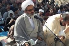 مراسم دعای عرفه با حضور پرشور مردم در هرسین برگزار شد